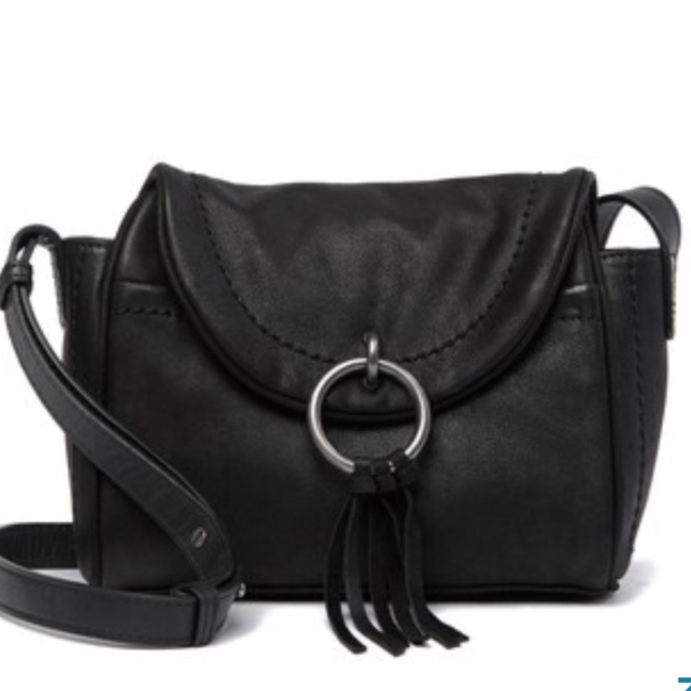 Lucky suede cross body purse